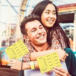 Kosiz 1000 Sheet 10 Bid Raffle Tickets Chinese
