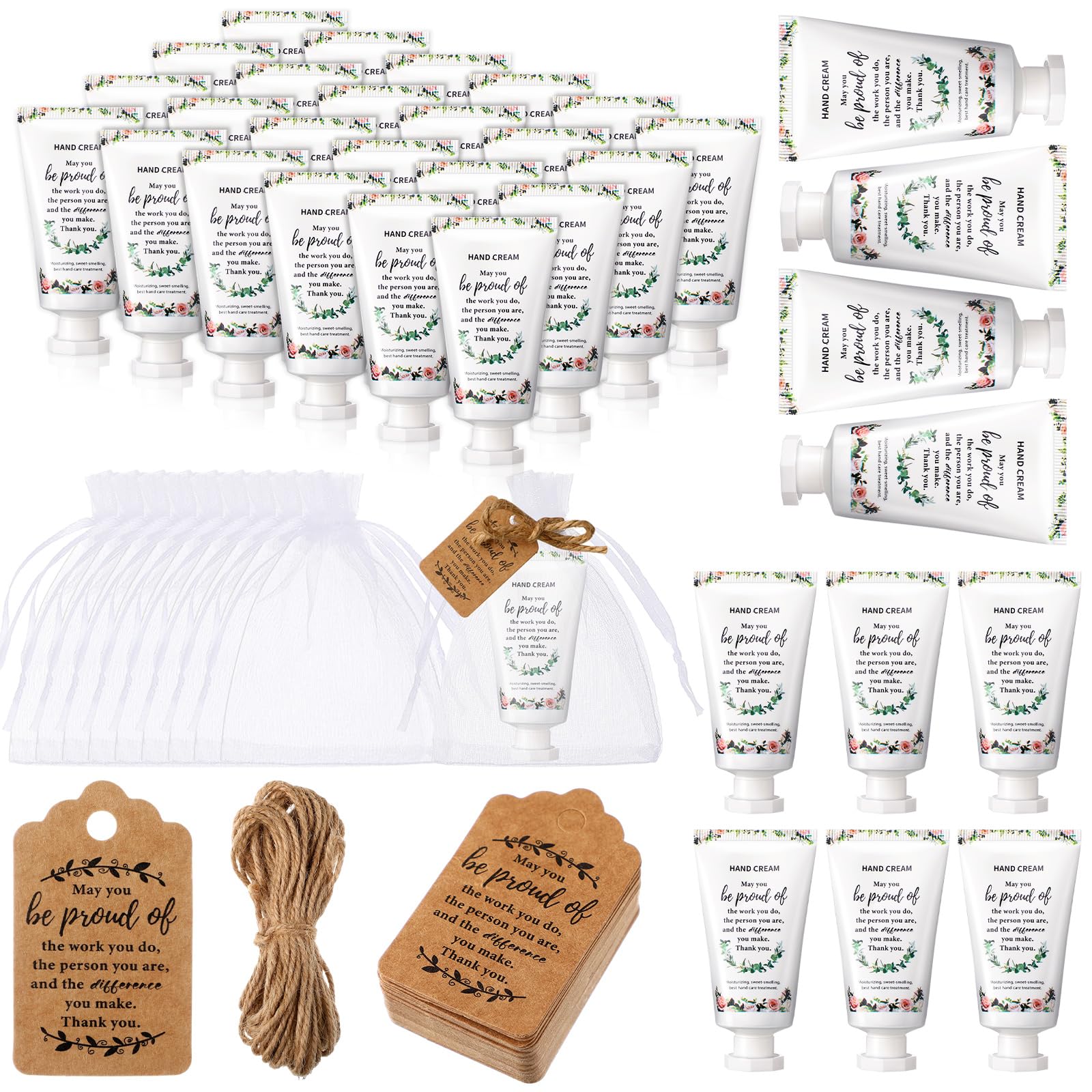 Dansib 48 Sets Employee Appreciation Gifts Bulk Christmas Gifts for ...
