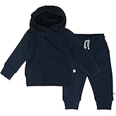 HonestBaby unisex-baby Light Weight Hoodie & Sweatpant Set 100% Organic Cotton for Toddler, Baby Boys, Girls