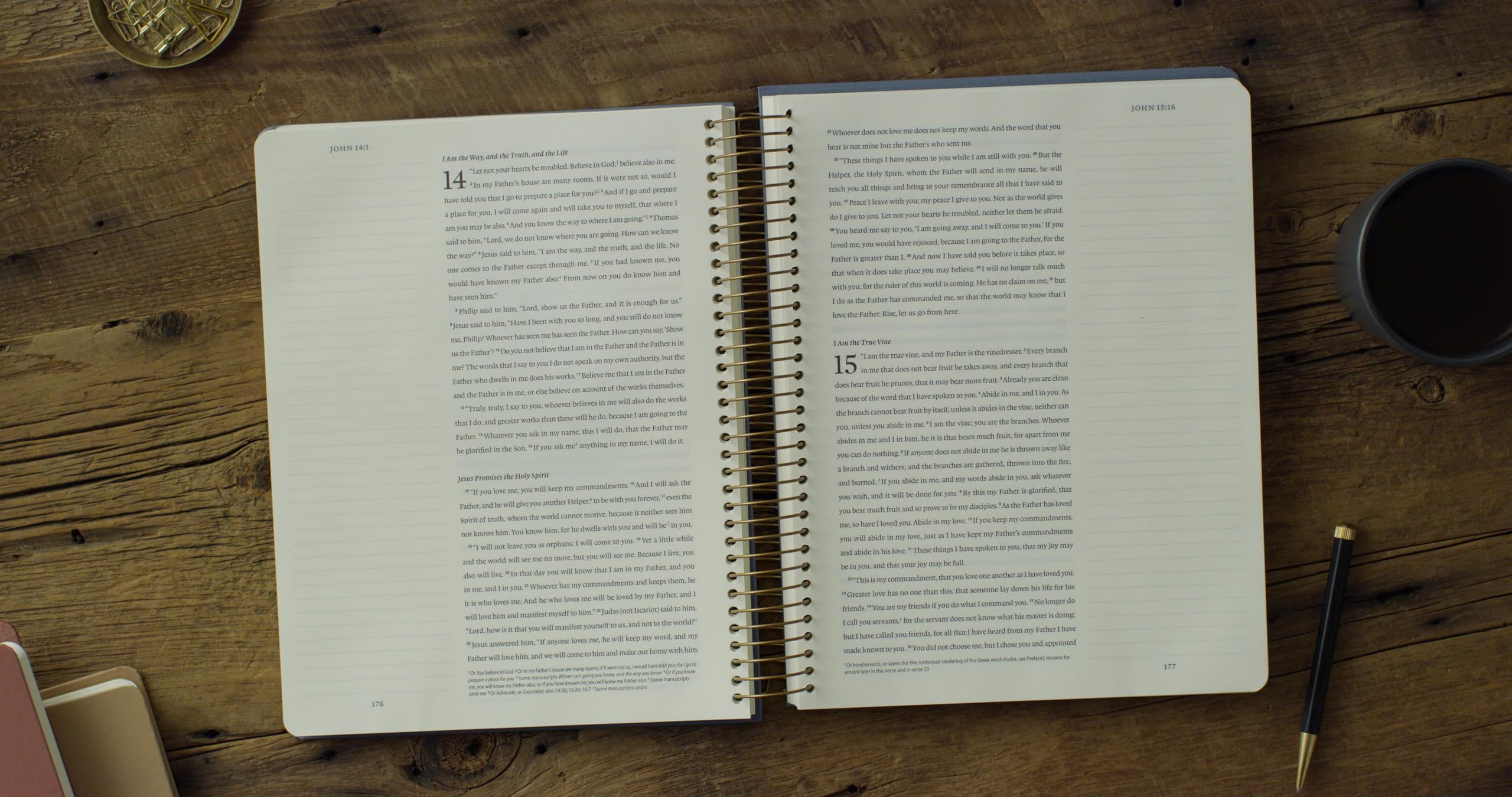 ESV Spiral-Bound Journaling Bible, New Testament (Hardcover): Holy Bible, English Standard Version ESV Spiral-Bound Journaling Bible, New Testament (Hardcover): Holy Bible, English Standard Version Hardcover