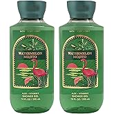 Bath & Body Works Shower Gel, Gift Set of 2, 10oz Each (Watermelon Mojito)