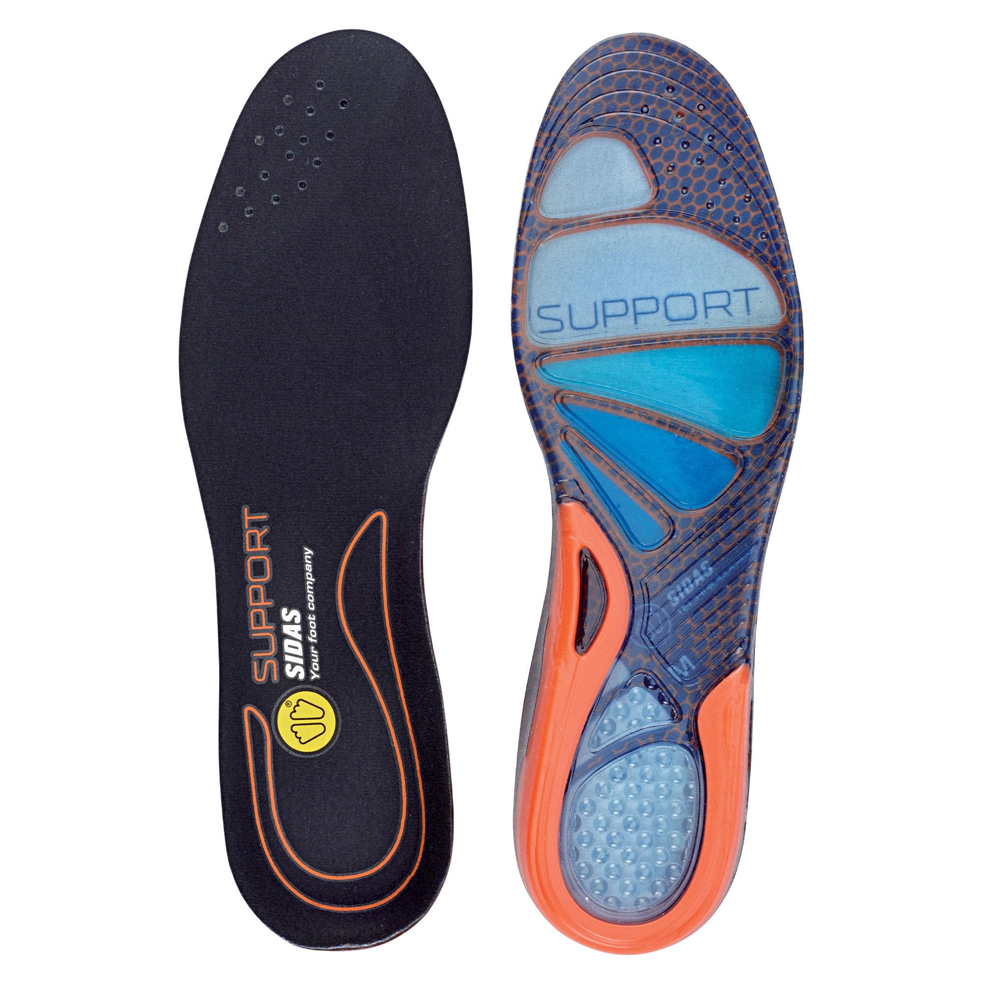 Sidas Cushionning Gel Insole Support EU 37-38