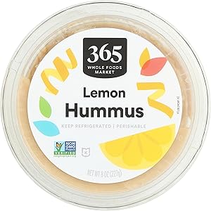 365 By Whole Foods Market, Lemon Hummus, 8 Ounce