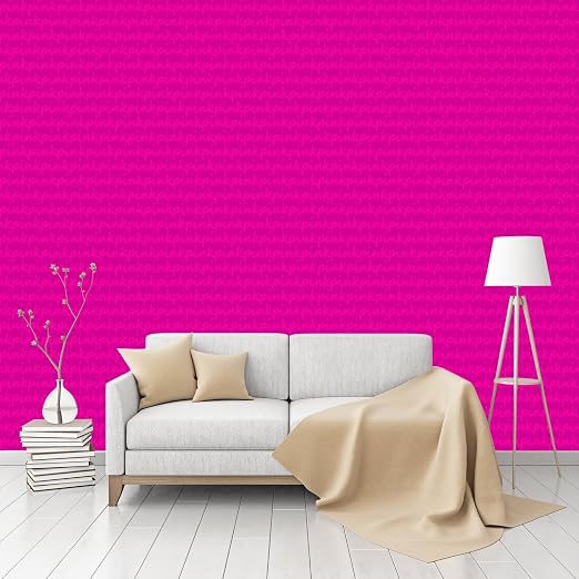 Girly Stuff Patterned Peel & Stick Smooth Wallpaper by CustomWallpaper