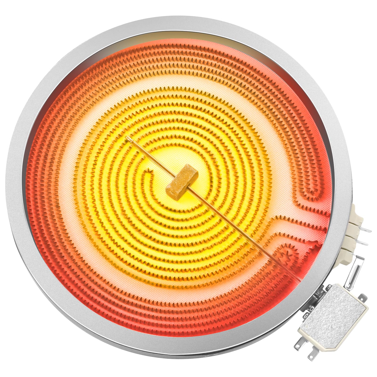 Photo 1 of Upgraded WB30X24111 9-In Dual Range Radiant Surface Element by puxyblue - Compatible with GE Range Radiant Element 9 - Glass Cooktop Radiant Element(3100W 240V) Replaces 4465256 AP5989975 PS11729126