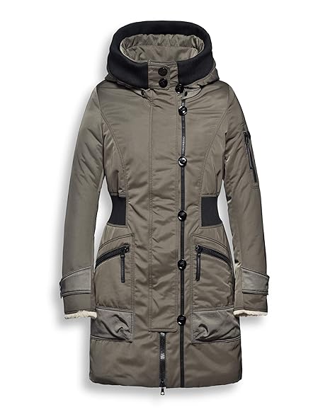 Creenstone Padded Womens Jacket 12 Reg Bettina Grey
