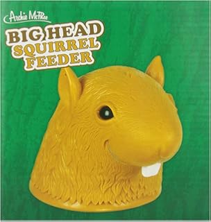 Amazon Com Accoutrements Horse Head Squirrel Feeder Toys Games