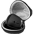 Geekria Ergonomic Mouse Case, Compatible with Razer Pro Click V2 Vertical, Hard Shell Travel Carrying Case (Dark Gray)