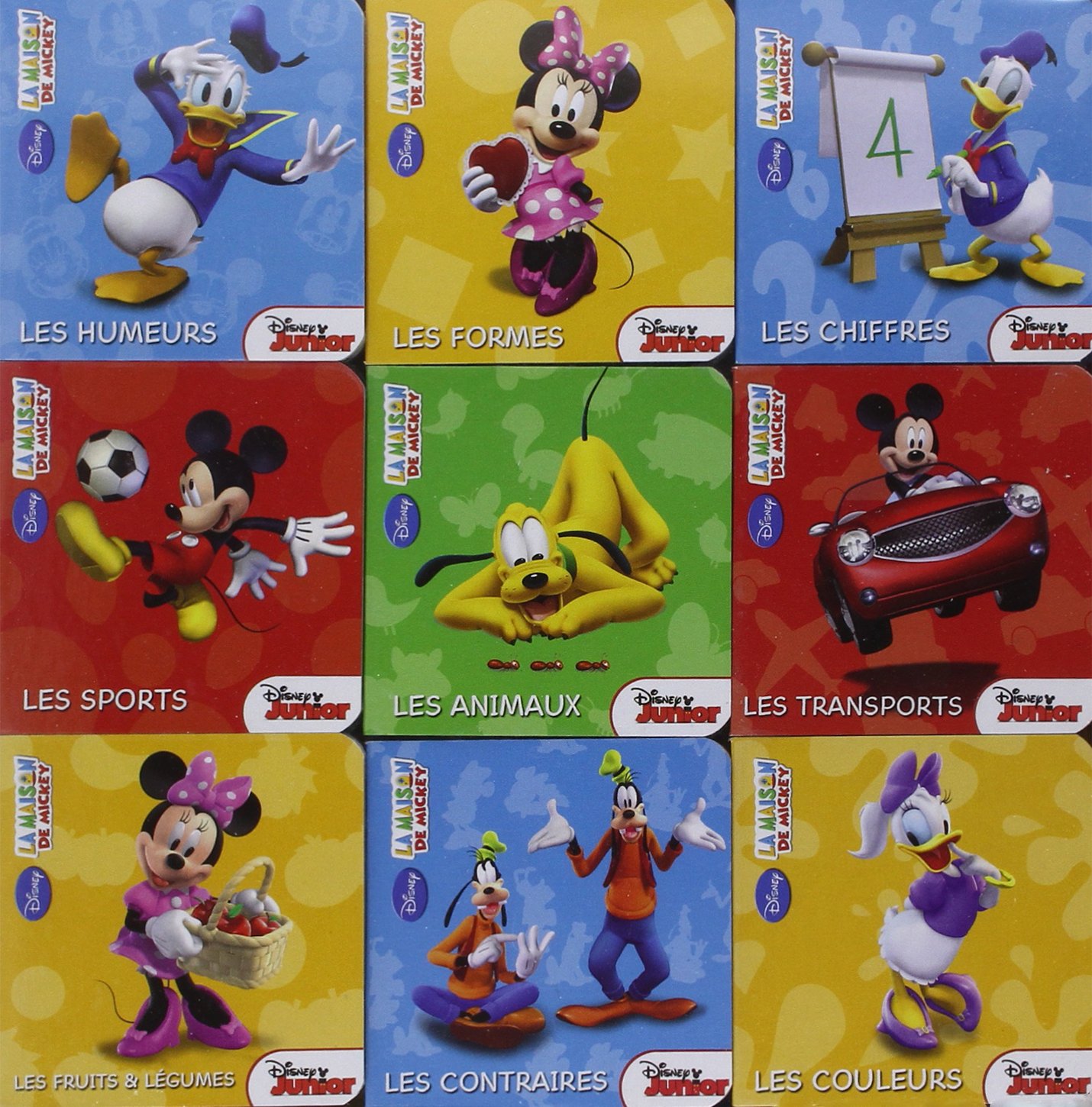 9782014636574la Maison De Mickey 1ères Notions En Coffret 9 - 