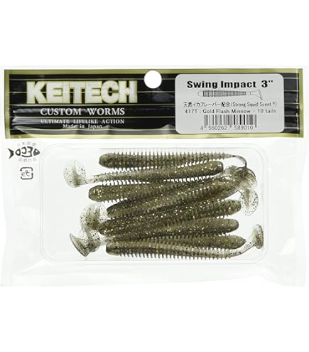 Amazon.com: Keitech FS28420 Fat Swing Impact Pro Blue Red