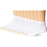Gold Toe Men's Cotton Quarter Socks, 6+2 Bonus Pack