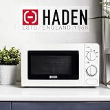 Haden 17L Microwave Oven 700W 6 Power Levels Compact White view 9