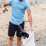 KEPLIN 4 Pack Litter Picker 30 Inch Long Reach Ergonomic Magnetic Tip Garden view 7