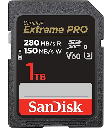 Amazon.com: Sandisk SD Extreme Pro SDXC UHS-I 1TB Memory Card