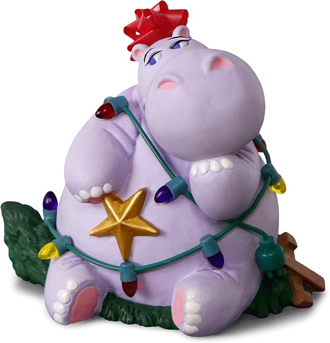 Hallmark Keepsake Christmas Ornament 2018 Year Dated, I Want a Hippopotamus for Christmas With Music