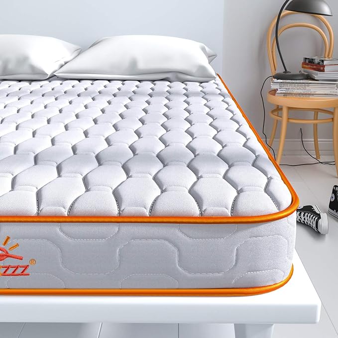 Maxzzz Double Spring Mattress, Bonnell Coil 3FT Mattress in a Box