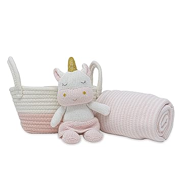 unicorn baby gift basket