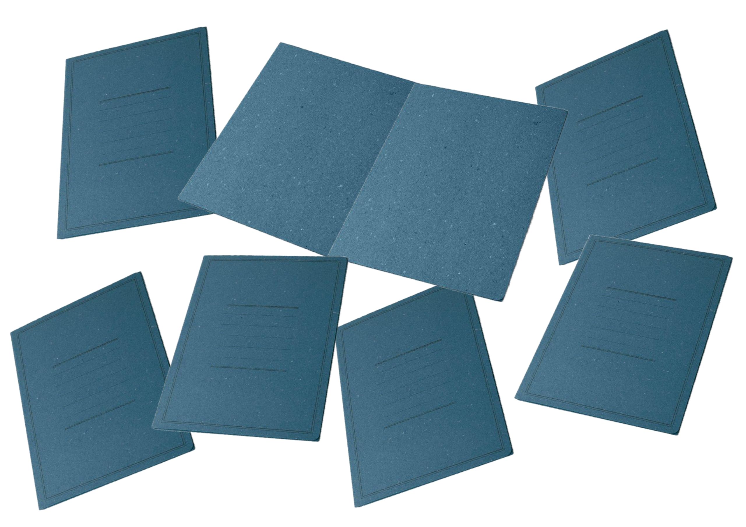 Pigna 0221803AZ Simple Folder with Print, Pack of 50 Pieces, Blue