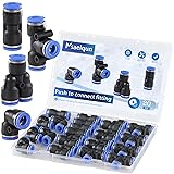 MSAEIQUN 20 Pcs 1/4 Inch od Push to Connect