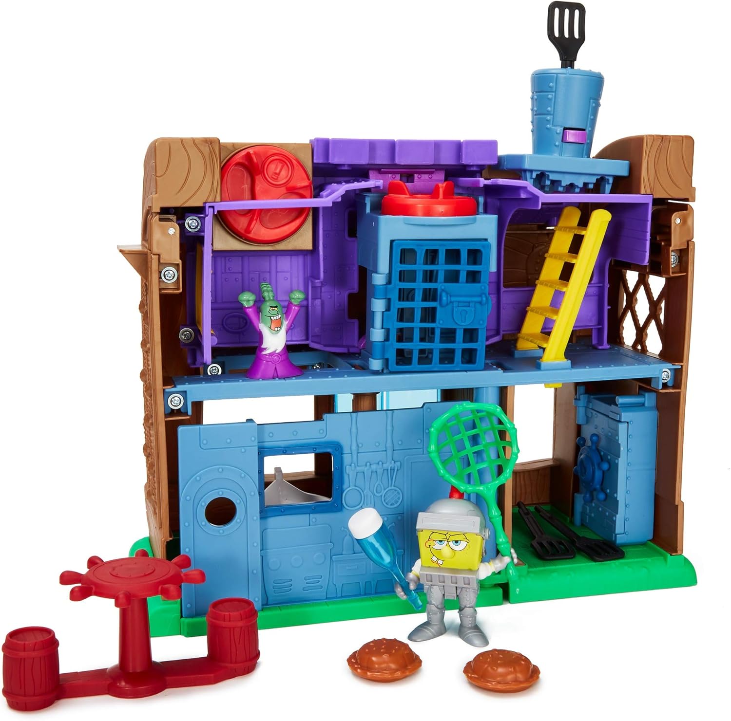 imaginext krusty krab playset