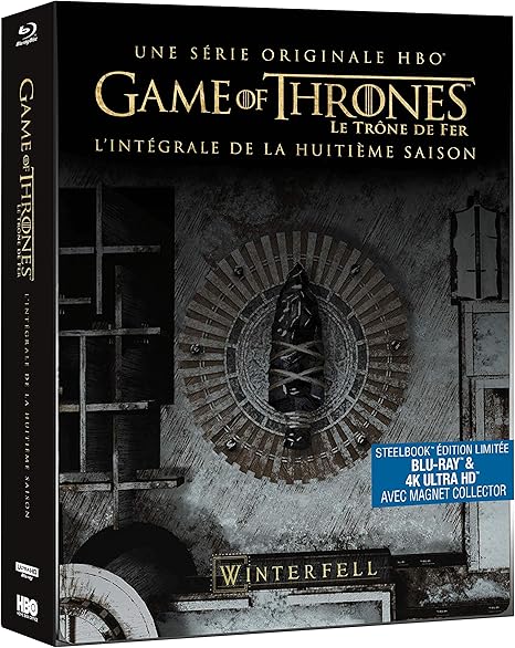 Game Of Thrones Saison 8 Steelbook Edition Limitee Blu Ray 4k Ultra Hd Steelbook Edition Limitee Blu Ray 4k Ultra Hd Magnet Collector Dvd Blu Ray Amazon Fr