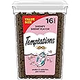 Temptations Classic Crunchy and Soft Cat Treats,Shrimpy Shrimp Flavor,16 oz.Tub $6.04 or less S&S AMAZON