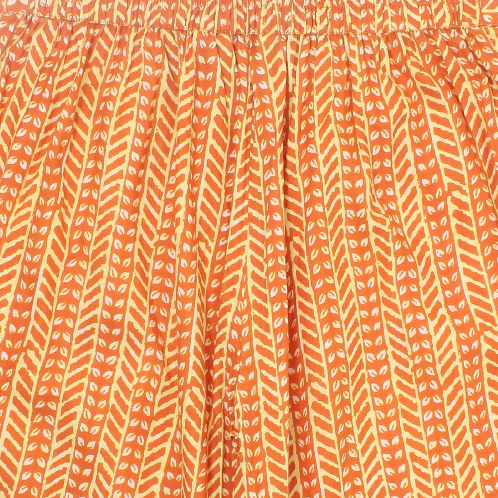 jaipur kurti women blue & mustard solid straight cotton kurta with palazzo