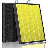Leemone 2 Pack Vital 200S-P Pet Allergy Replacement Filter Compatible with LEVOIT Vital 200S Air Purifier, 3-in-1 H13 True HE