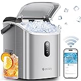 ecozy Smart Nugget Ice Maker Countertop, Portable