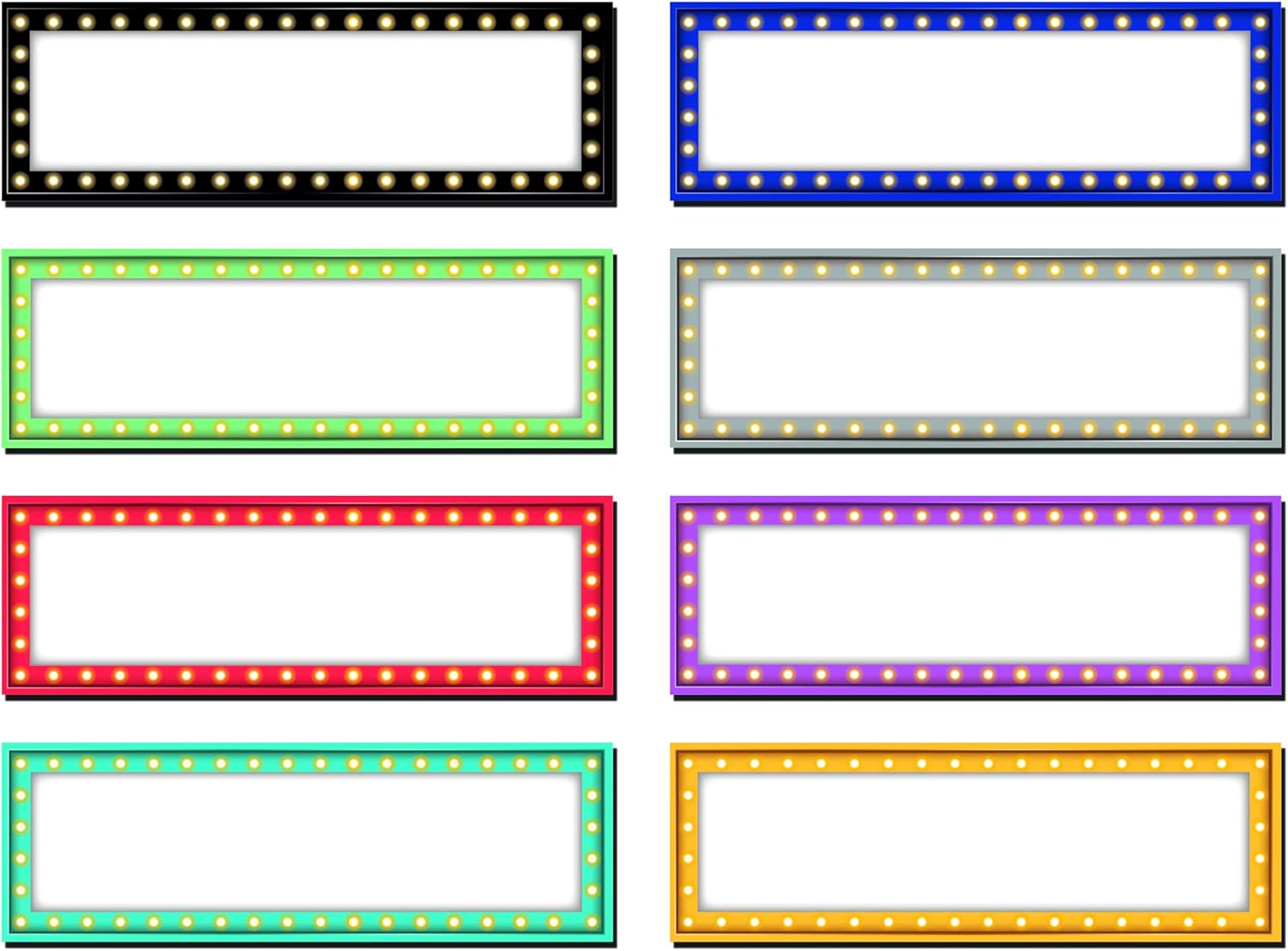 Amazon.com : Teacher Created Resources Marquee Labels Magnetic Accents ...