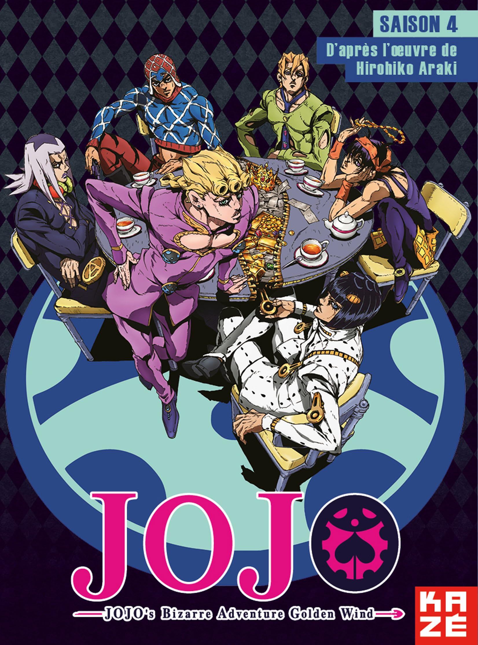 KAZE Jojo's Bizarre Adventure: Golden Wind - Saison 4 - Partie 1/2