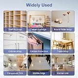FAKILO U-Shape Edge Banding 5m 12mm TPE Self Adhesive Black view 5