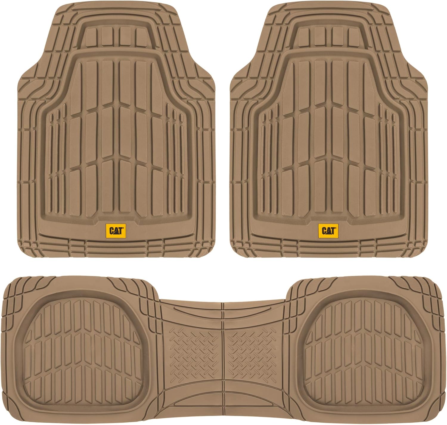 Caterpillar CAT (3Piece) Deep Dish Heavy Duty Odorless