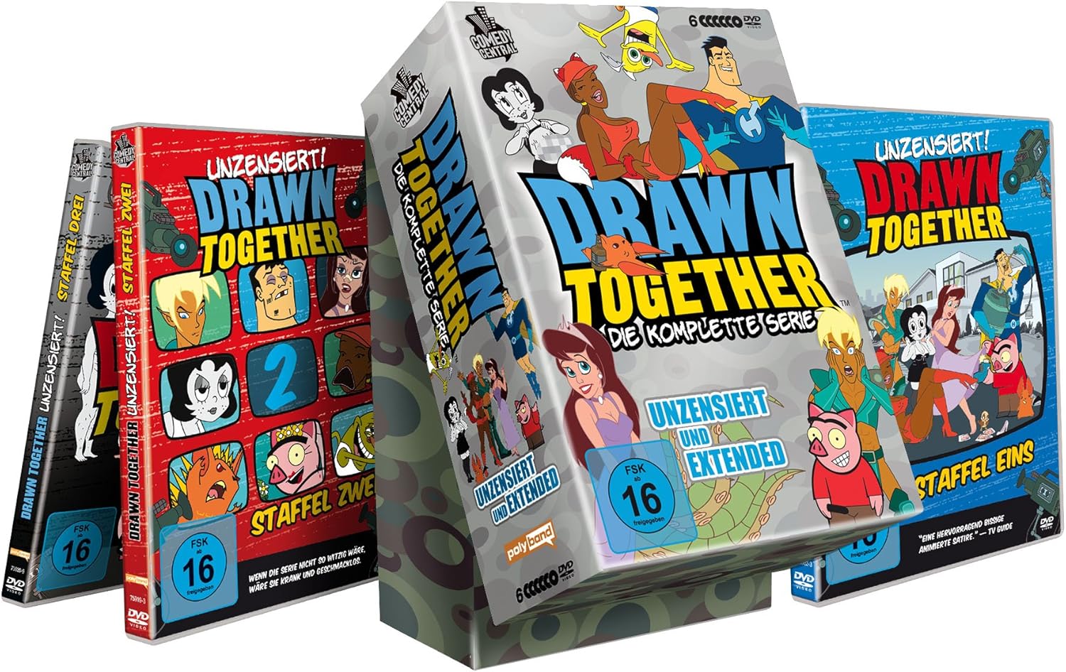 Drawn Together Die Komplette Serie Unzensiert Und Extended Amazon Nl