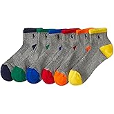 POLO RALPH LAUREN Men's Performance Cotton Quarter Socks