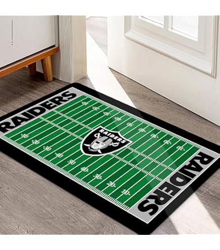 Amazon.com: NFL Las Vegas Raiders Natural Coir Door Mat, Indoor