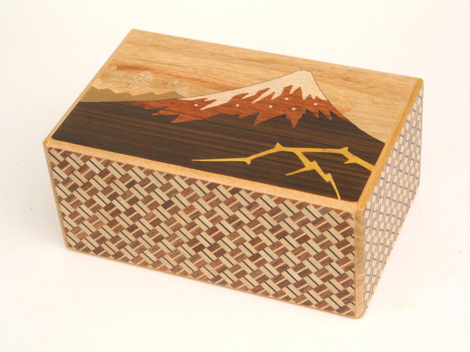 Puzzle Box japonés 5sun 10 pasos Kaminari-Fuji y Tsubaki: Amazon.es: Juguetes y juegos
