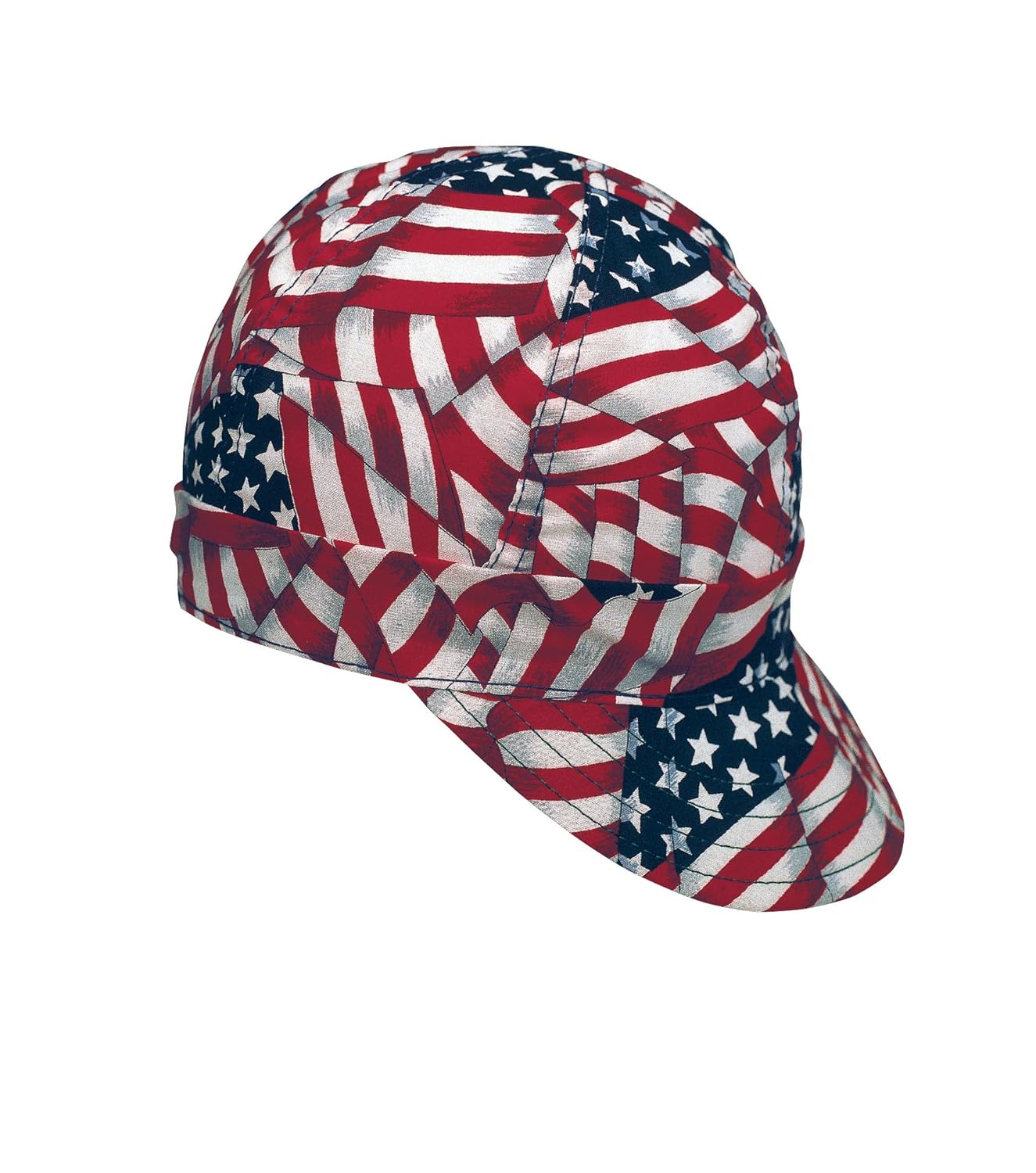 Mutual Industries 00336000006875 Kromer USA Flag Style Welder Cap 6 7