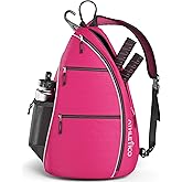 Athletico Sling Bag - Crossbody Backpack for Pickleball, Tennis, Racketball, and Travel for Men and Women