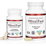 HealFast Complete Surgery & Injury Recovery Supplement: for Wound, Scar Treatment & Bruising w/Vitamins, Bromelain, Quercetin