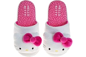 JOSMO Hello Kitty Sanrio Sweethearts Strawberry Short Cake Harry Potter Slippers for Girl Boy Kitty Cat Slipper Indoor Cute Plush House Shoes for Kids Sizes: 5-10 Toddlers 11-13 Little kids 2-5 Big Kids