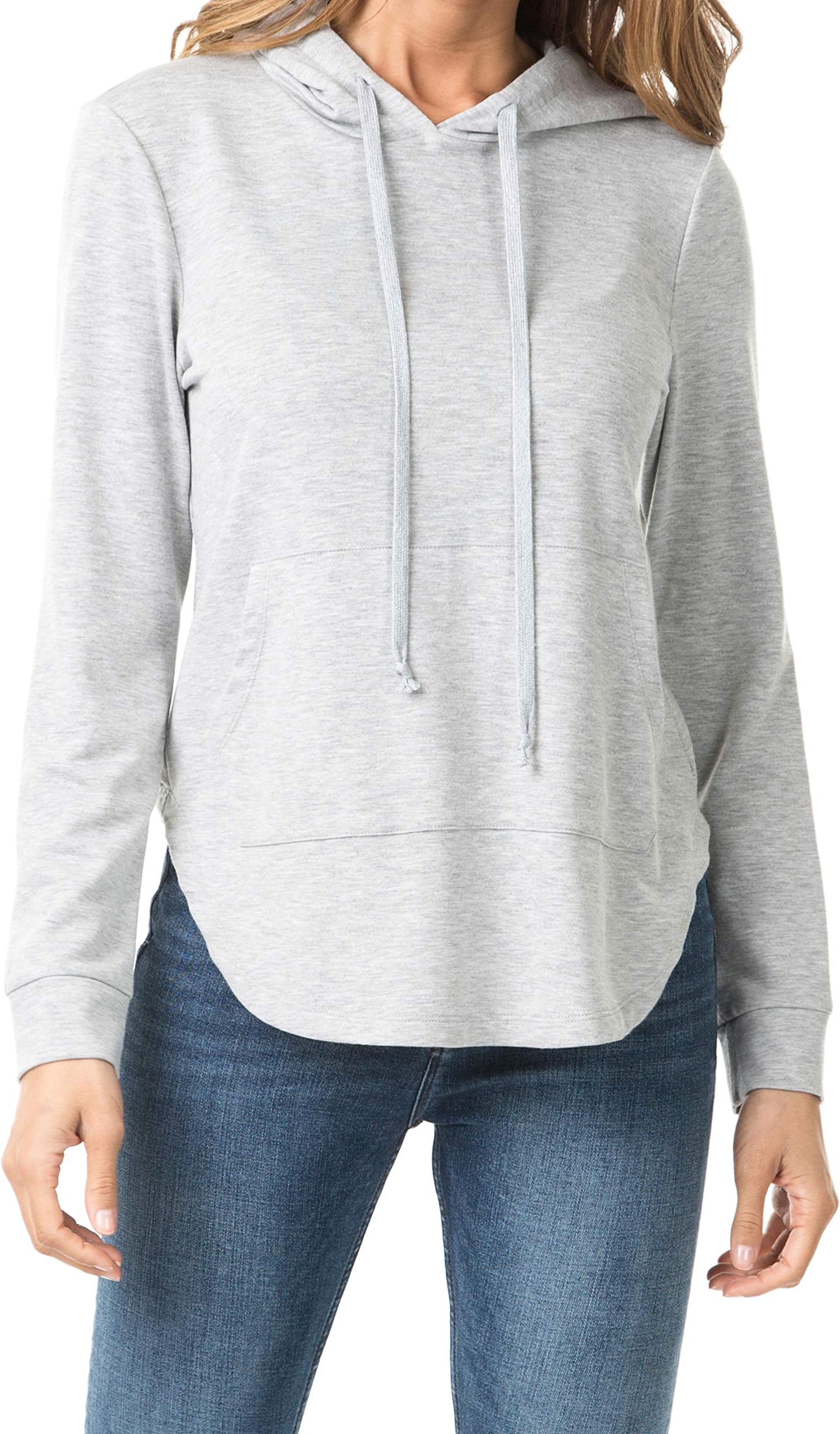 iliad USA Womens Loose Fit Pullover Sweatshirts Hoodie