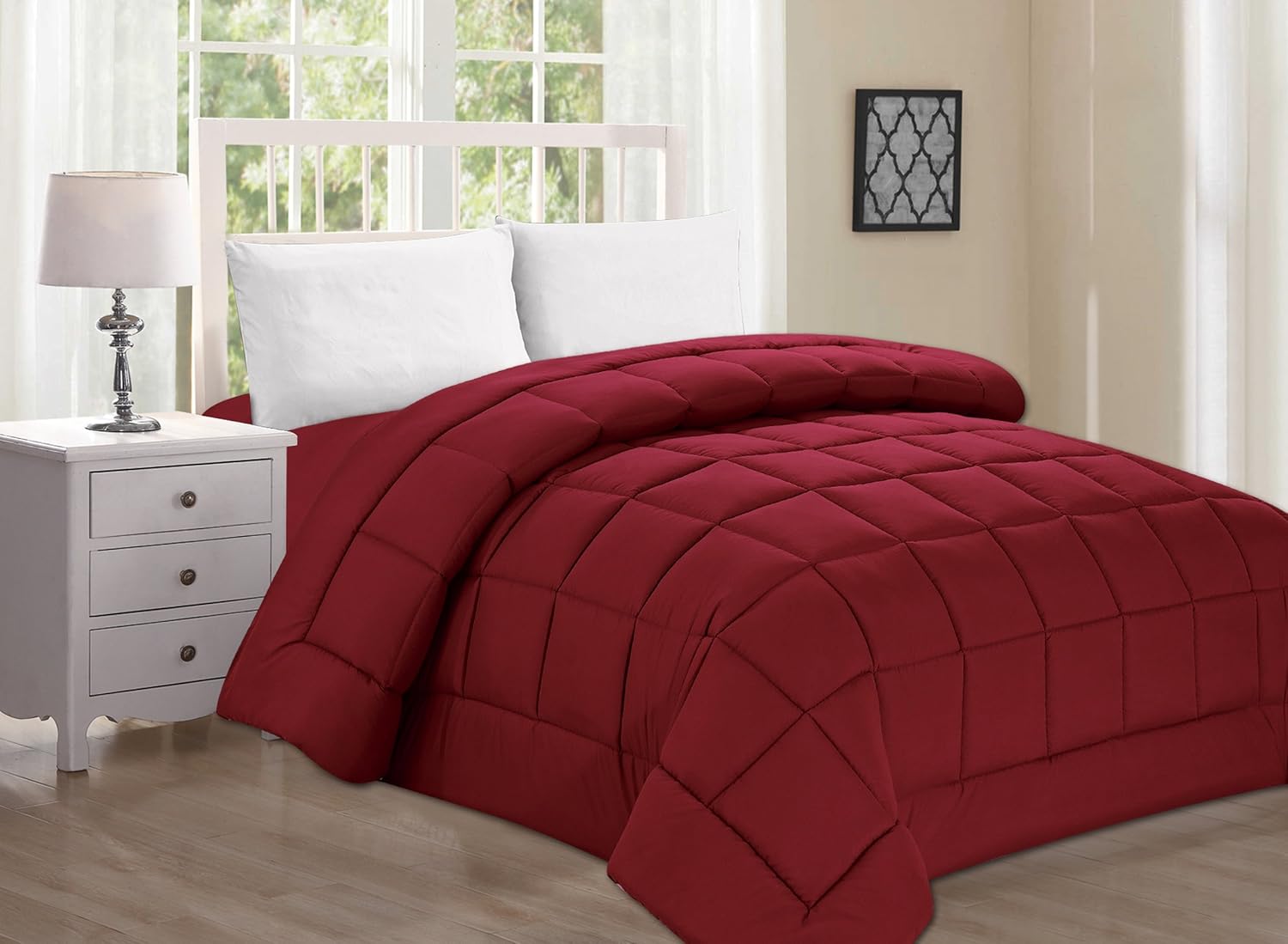 Luxury Comforter on Amazon! Elegant Comfort Ultra Plush Down