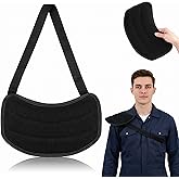 GLEAVI Shoulder Pad, Thick Canvas Cushion for Heavy Load Carrying, Black | Thickened 11.8 x 6.7 in shoulder pad helps distribute weight for farm work, construction, loading and unloading.