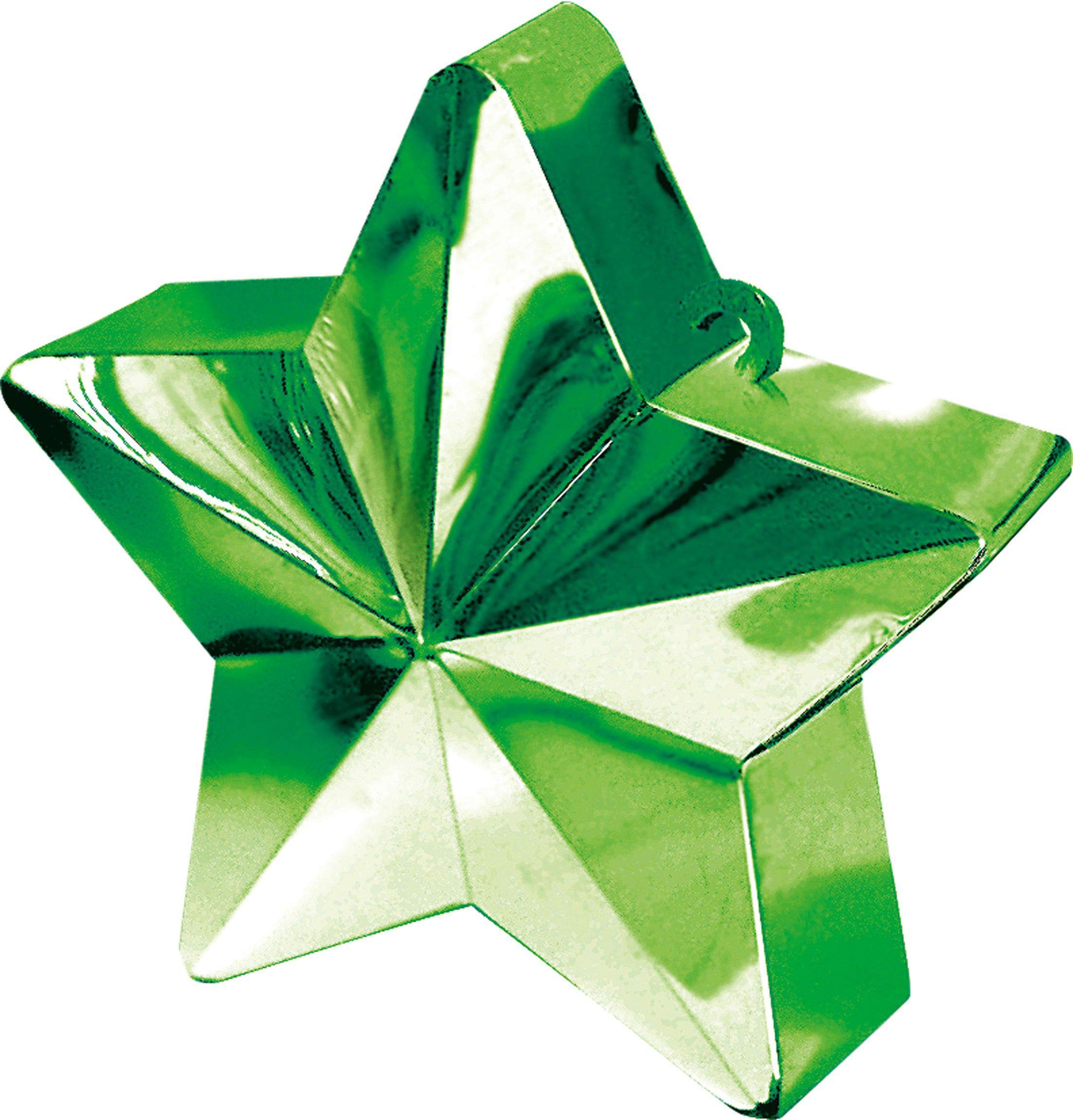 Amscan 117800-03 - Green Star Balloon Weight - 150g โ image 1