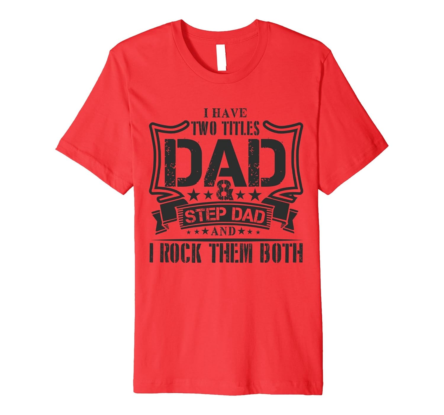 Step Dad Gift Shirt - Worlds Best Papa Dad T-Shirt-anz