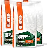 The Original Whole Bean Decaf Coffee, Medium Roast, 3 Pack - 12 Oz, Bulletproof Keto, 100% Arabica, Certified Clean Coffee, R