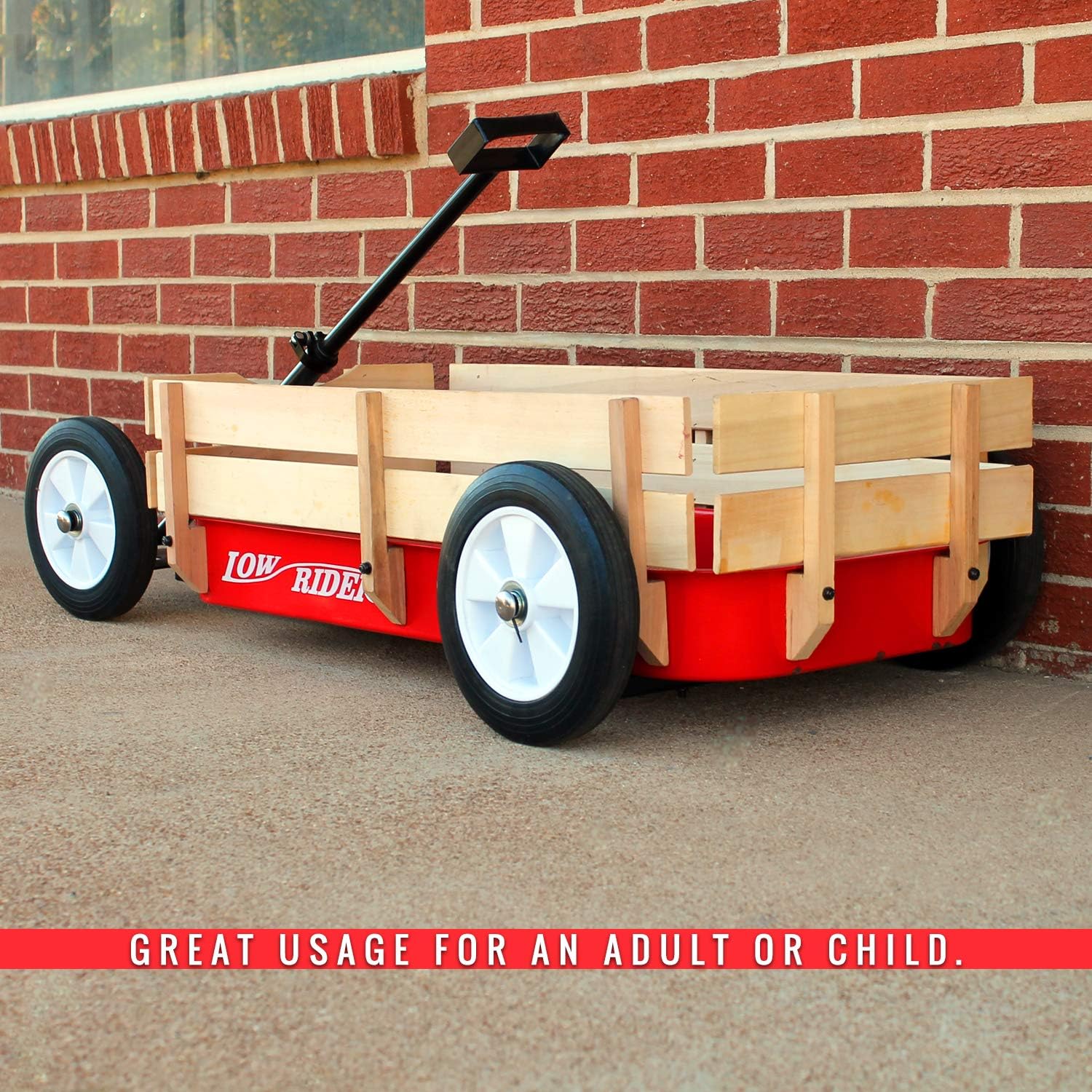 lowrider red wagon