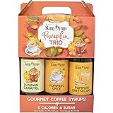 Jordans Sugar Free Skinny Syrups 3 Pack: Pumpkin Spice, Pumpkin Caramel, Pumpkin Cheesecake