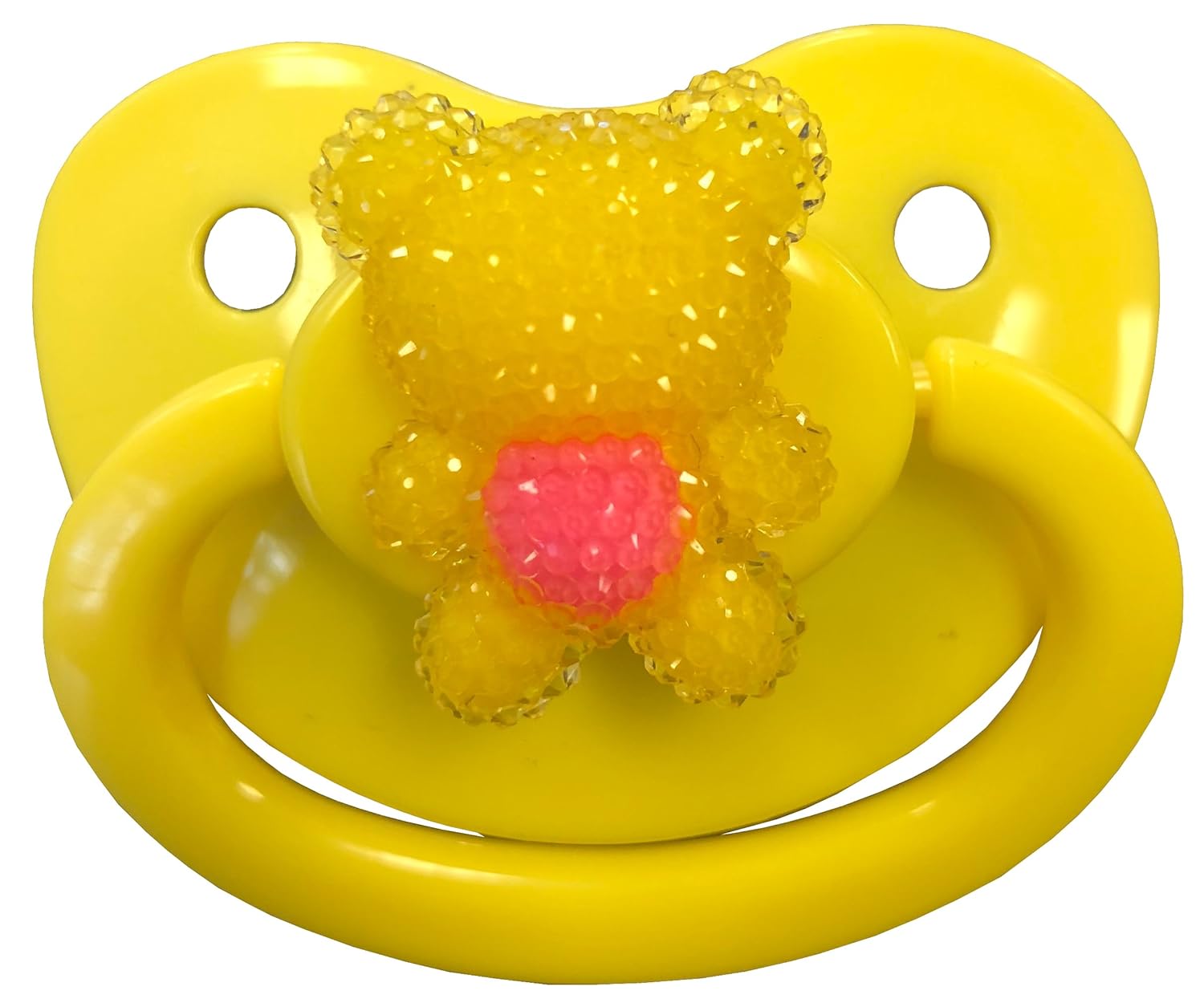 yellow pacifier